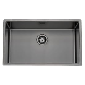 Contura Sharp 700 køkkenvask, 74x44 cm, antracit