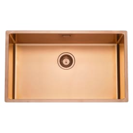Contura Sharp 700 køkkenvask, 74x44 cm, kobber