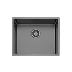 Contura Sharp 500 køkkenvask, 54x44 cm, antracit