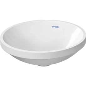 Duravit Architec servant for underliming, Ø37,5 cm, hvit