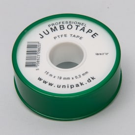 Jumbotape gevindtape, 19 mm x 0,2 mm, 15 m rulle