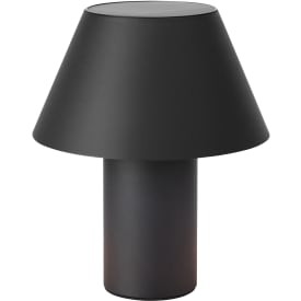 Markslöjd Vivo solcelle bordlampe, sort