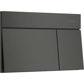 Hansgrohe iFrame Element E betjeningsplade, børstet sort krom