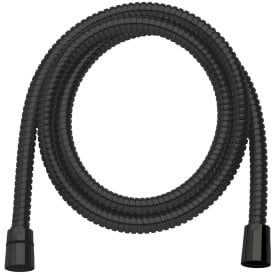 Damixa dusjslange, 1,5 meter, matt sort