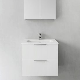 Hafa Shape 600 compact servantskap, 60x38x54 cm, hvit matt