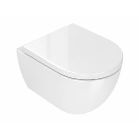 Cosani Coba kompakt væghængt toilet, uden skyllekant, hvid