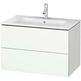 Duravit L-Cube tvättställsunderskåp, 82x48 cm, matt vit