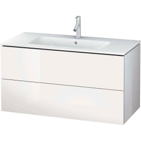 Duravit L-Cube tvättställsunderskåp, 102x48 cm, vit högglans