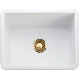 Lavabo Mataro III kjøkkenvask, 55,7x60, hvit