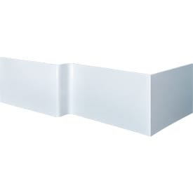 Strømberg Quantum front, 54x160 cm, vit