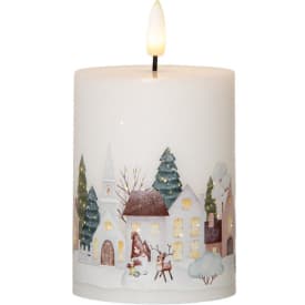 Star Trading Flamme Winterland blockljus, ljus