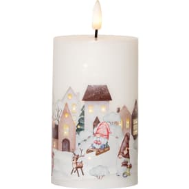 Star Trading Flamme Winterland bloklys, stor