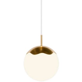Rebello Decor Circle of Life pendel, hvid ledning, Ø20 cm