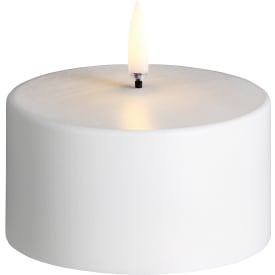 Uyuni LED kubbelys, utendørs, hvit