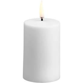 Uyuni udendørs LED bloklys, hvid
