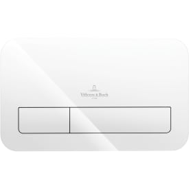 Villeroy & Boch ViConnect 200G betjeningsplate, hvit glass