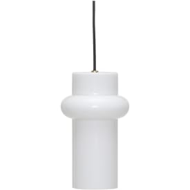 Hübsch Pilule Up pendellampa, blank vit