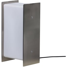 Hübsch Sabi bordslampa, nickel