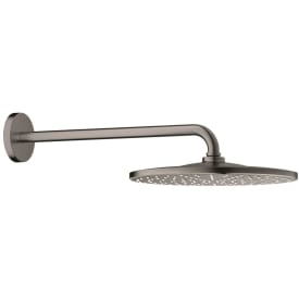 Grohe Rainshower Mono brusehoved, Ø31 cm, vandbesparende, børstet sort krom
