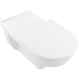 Villeroy & Boch ViCare vegghengt toalett, uten skyllekant, 36x70 cm, hvit