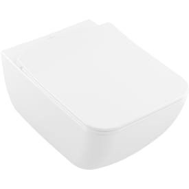 Villeroy & Boch Venticello vegghengt toalett, uten skyllekant, 37,5x56 cm, hvit