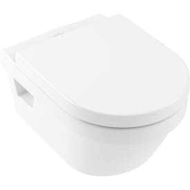 Villeroy & Boch Architectura toalettpakke, med sete, u/skyllekant, CeramicPlus, hvit