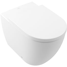 Villeroy & Boch Subway 3.0 gulvstående toalett, uten skyllekant, CeramicPlus, hvit matt