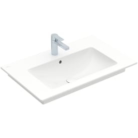 Villeroy & Boch Venticello møbelservant, overløp, 80x50 cm, hvit