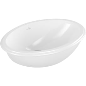 Villeroy & Boch Evana underlimt servant, uten overløp, 50x35 cm, hvit