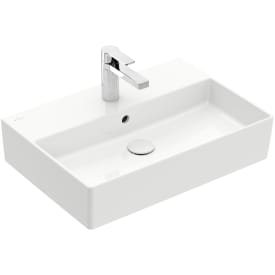 Villeroy & Boch Memento 2.0 vegghengt servant, overløp, 60x42 cm, hvit