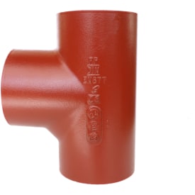 Preis SML grenrør, 88,5°, Ø110x110 mm, støbejern