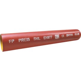 Preis SML afløbsrør, Ø110 mm, 3000 mm, støbejern