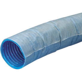 50 meter Wavin PVC dräneringsrör 92/80 mm, geotekstilfilter