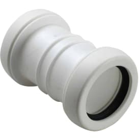 Ostendorf muffe, Ø50 mm, plast, hvit