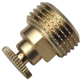 Luftskruv mässing, 1/2"