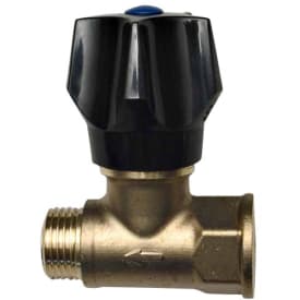 1/2&quot; Stoppventil obehandlad hylsa/nippel
