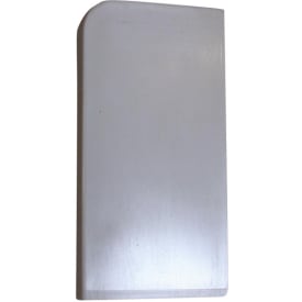 Gabotherm ändstycke, höger, ljusgrå