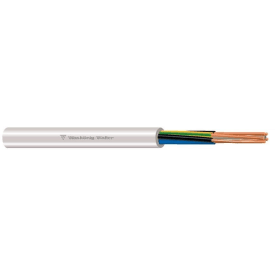 50 meter Kabel N1XZ1-J 3G1,5 HF R50 (tynd Ø7 mm)