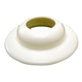 3/8&quot; plastbussningskrage vit
