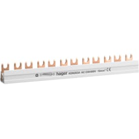 Fasesamleskinnegaffel 2-polet 12M 10 mm² KDN263A