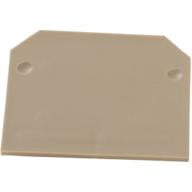 Weidmüller AP SAK endeplade i beige til 2,5 mm²
