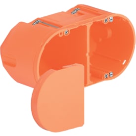 frontbox Dubbel 2xØ68 D75mm