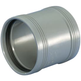 Wavin Wafix løpemuffe, Ø50 mm, plast, grå