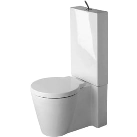 Duravit Starck 1 gulvstående toalett m/P-lås, hvit