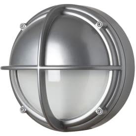 Louis Poulsen skotlampe, 4000K, halvskærmet, klar aluminium