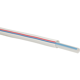 100 meter Uponor universal pex rör-i-rör til vatten och värme, 16 mm