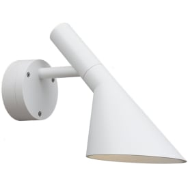 Louis Poulsen AJ 50 vägglampa utomhus, vit