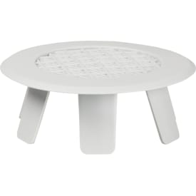 Fresh dräneringsrörsventil, Ø75 mm, med fläns, grå