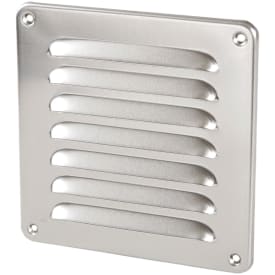 Fräscht metallgaller 155 x 155 mm aluminium