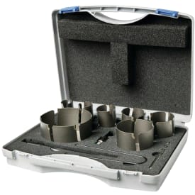Baier Multi-P hullborsett, rørleggerarbeid - 7 stk.